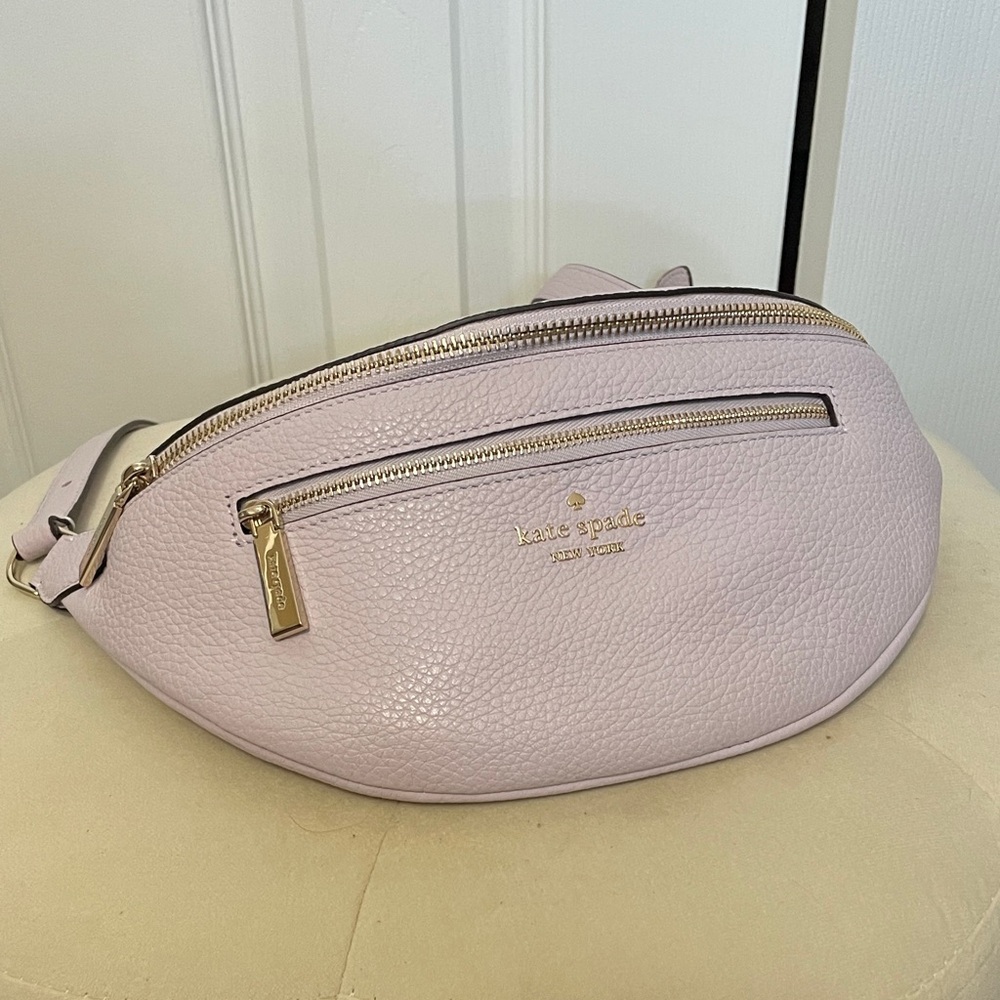 Kate Spade Light Purple belt bag lilac moon NWT purple authentic